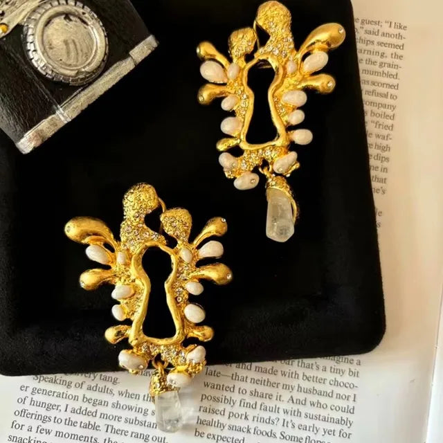 Milano Gold Eye Stud
