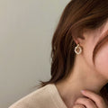 Delphine Pearl Stud