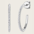 Amara Silver Hoop