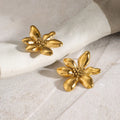 Margaux Silver Bloom Stud