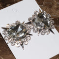 Lumière Crystal Heart Stud