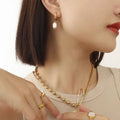 Margaux Pearl Stud