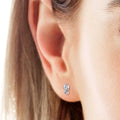 Lumière Silver Stud