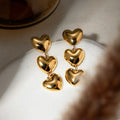 Liora Silver Heart Stud
