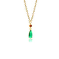 Céleste Emerald Stud
