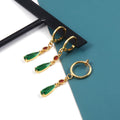 Céleste Emerald Stud