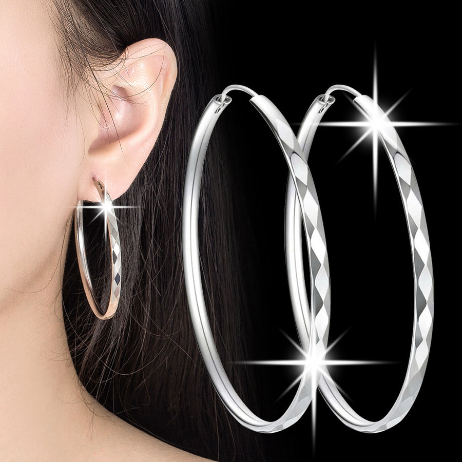 Ophélie Silver Hoop
