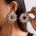 Solène Gold Sunflower Statement