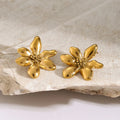 Margaux Silver Bloom Stud