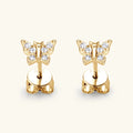 Béatrice Silver Butterfly Stud