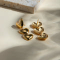 Liora Silver Heart Stud