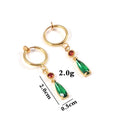 Céleste Emerald Stud