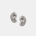 Isolde Silver Knot Stud