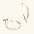 Amara Silver Hoop