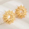 Solène Gold Sunflower Statement