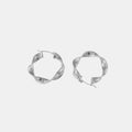 Ines Silver Spiral Stud