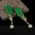 Elara Emerald Leaf Drop