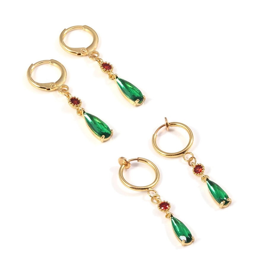 Céleste Emerald Stud