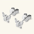 Béatrice Silver Butterfly Stud