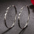 Ophélie Silver Hoop