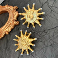 Milano Gold Eye Stud