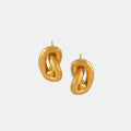 Isolde Silver Knot Stud