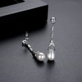 Elyse Crystal Shell Drop