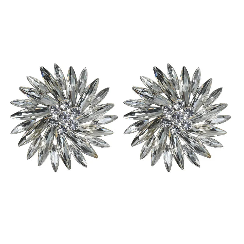 Milano Crystal Bloom Stud