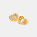 Valentina Silver Cat Eye Stud