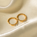 Valentina Gold Stud