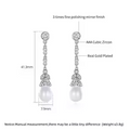 Elyse Crystal Shell Drop