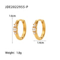 Valentina Gold Stud