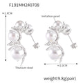 Margaux Pearl Hoop