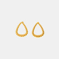 Milano Gold Spiral Stud