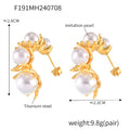 Margaux Pearl Hoop