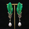 Elara Emerald Leaf Drop