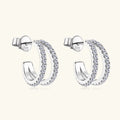 Vienne Silver Hoop