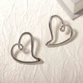 Isolde Gold Heart Stud