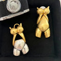 Milano Gold Eye Stud