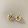 Delphine Pearl Stud