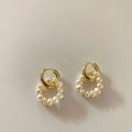 Delphine Pearl Stud