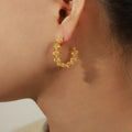 Vienne Gold Hoop