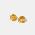 Colette Silver Shell Stud
