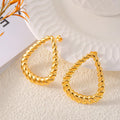 Milano Gold Spiral Stud