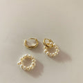 Delphine Pearl Stud