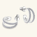 Vienne Silver Hoop