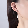 Elyse Crystal Shell Drop
