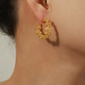 Vienne Gold Hoop