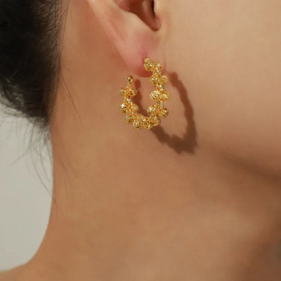 Vienne Gold Hoop