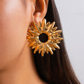 Solène Gold Sunflower Statement